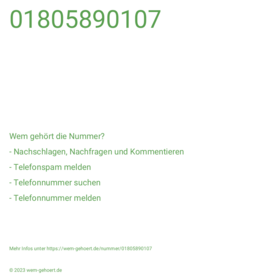 01805890107