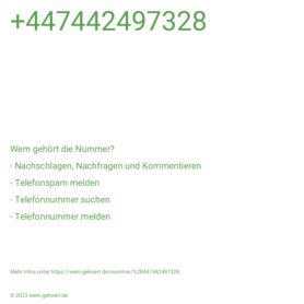 +447442497328