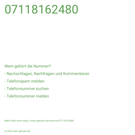 07118162480