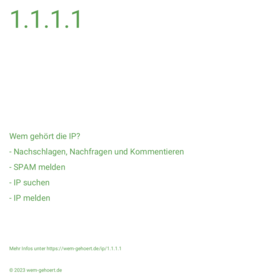 1.1.1.1