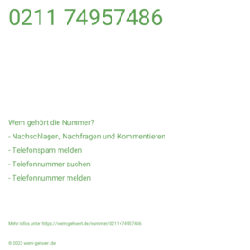 0211 74957486
